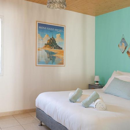 Vue Mt-St-Michel, Elegance, Calme Et Baby-Foot Bonzini Villa Dragey Ngoại thất bức ảnh